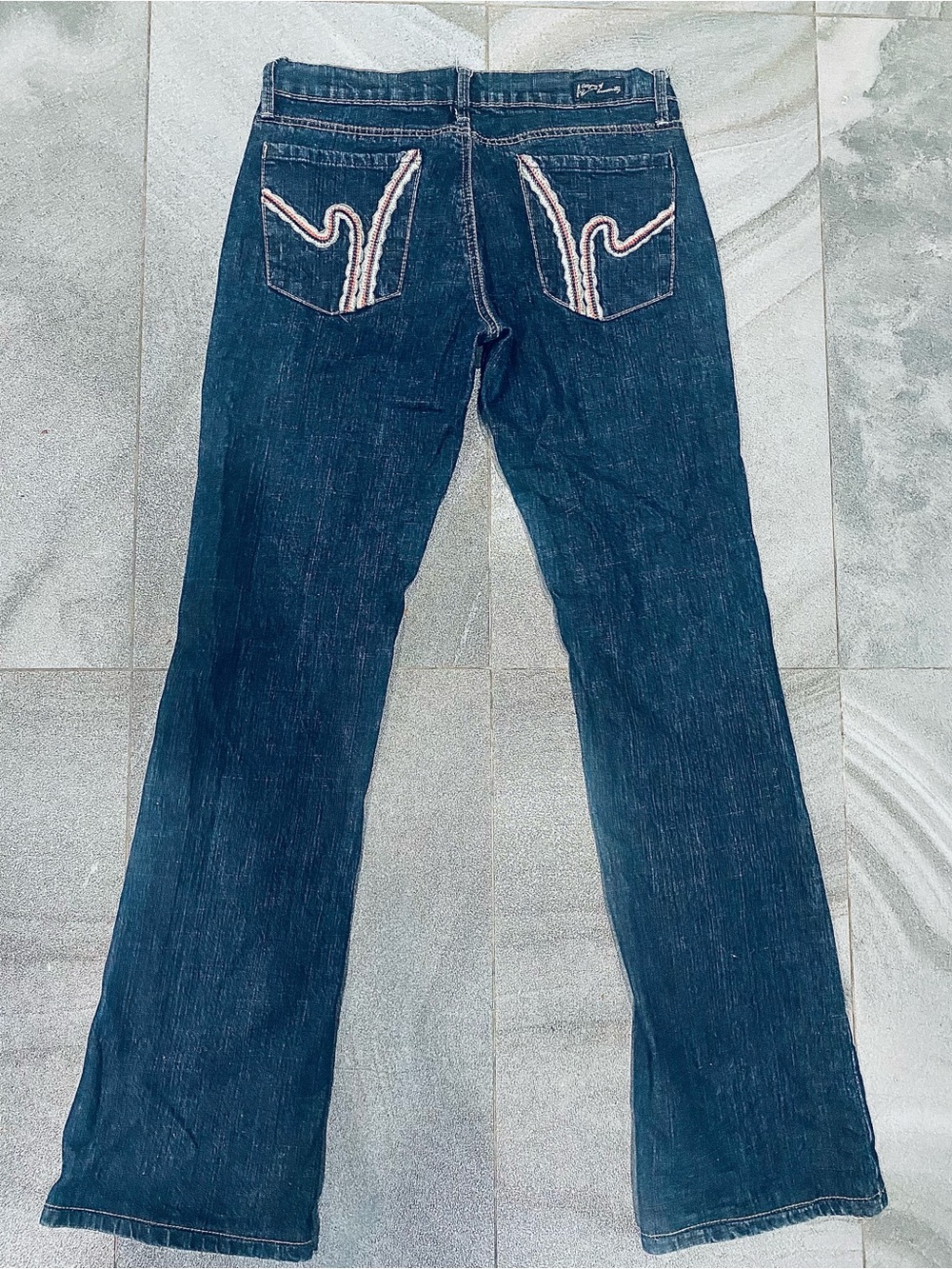 Citizens of Humanity Women’s Bootcut Embroidered Low waist jeans size 27